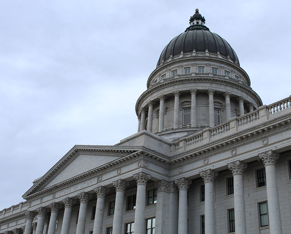 Utah state capitol building